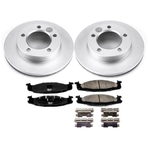 1994-1996 Ford F-150 & Bronco Front Brake Rotor and Ceramic Pad Assembly - Premium Replacement