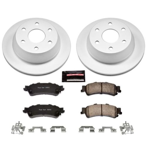 2001-2005 Chevrolet Tahoe, GMC Safari, Chevrolet Astro Heavy-Duty Rear Brake Rotor and Ceramic Pad Assembly - Premium Replacement