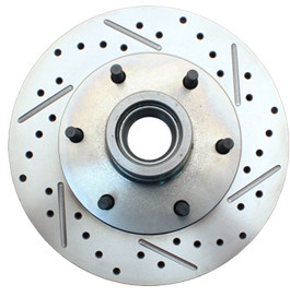BPC-DBK6370DLX-A 1963-1970 Chevy GMC truck 6-lug front disc brake conversion kit with 2-inch drop spindles