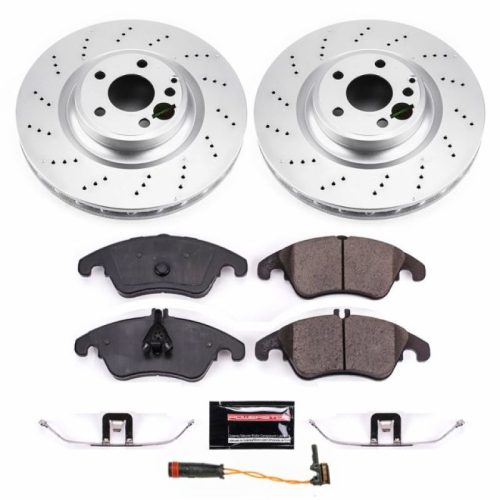 2012-2016 Mercedes-Benz SLK250, SLK350, SLK300 Front Z23 Evolution Sport Coated Brake Kit - Premium Replacement