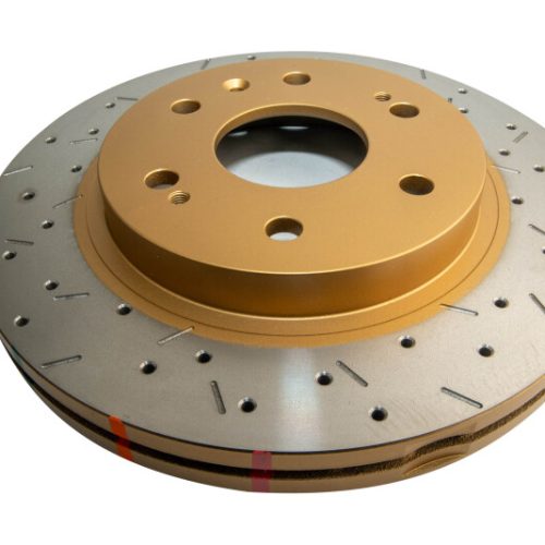 DBA 4000 Series XS Drilled and Slotted Front Rotor for Chevrolet Silverado 1500 HD and GMC Sierra 2500 HD 2006-12 - Premium Replacement - Image 6