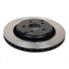 DBA 4000 Series Standard Rotor for Pontiac G8 GXP Rear 2009-12 - Premium Replacement
