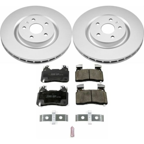 2014-2017 Chevrolet SS Front Brake Rotor and Ceramic Pad Assembly - Heavy-Duty Fleet Replacement