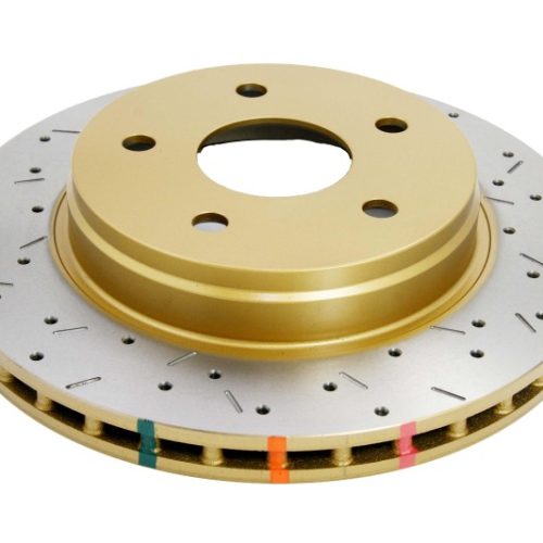 DBA 4000 Series Drilled and Slotted Front Rotor for Dodge Ram 1500 ('04-'07) Heavy-Duty Performance Replacement - Image 2
