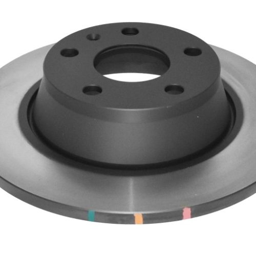 DBA 4000 Series High Carbon Alloyed Iron Rear Plain Rotor for Audi TT Quattro '2008-15' - Premium Replacement - Image 5
