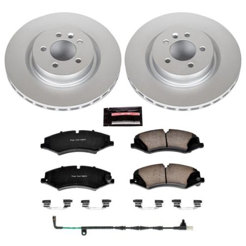 2011-2014 Land Rover LR4 Front Brake Rotor and Carbon-Fiber Ceramic Pad Assembly - Heavy-Duty Replacement for Enhanced Towing and Performance