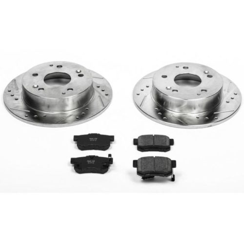 2001-2002 Honda Accord, 1998-2002 Acura Integra Rear Z23 Evolution Sport Brake Upgrade Kit - Premium Replacement