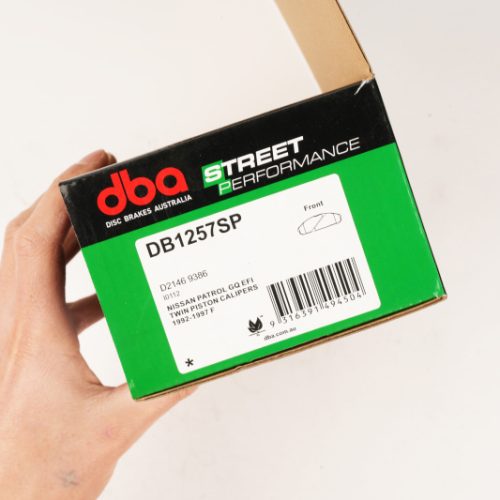 DBA Street Performance Brake Pads for Nissan Patrol GQ 92-97 with Twin Piston Calipers - Front - Image 7