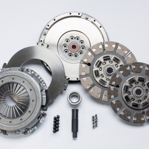 2004-2007 Ford F-350 Super Duty 6.0L ZF-6 Street Dual Organic Disc Clutch Kit - Heavy-Duty Replacement for Fleet and Commercial Use - Image 4