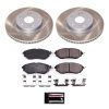 2015 Subaru Legacy Front Semi-Coated Rotor Brake Assembly - Premium Replacement