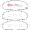 DBA XP650 Heavy-Duty Brake Pads for Nissan Xterra, Frontier, Suzuki Equator 2007-11 - Premium Replacement