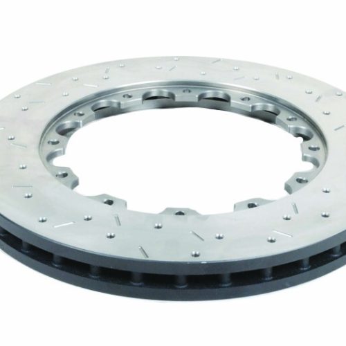 DBA 5000 Series Drilled and Slotted Front Replacement Rotor for Chevrolet Corvette '04-'12 and Cadillac XLR - Image 7