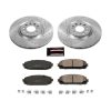 2014-2016 Jeep Cherokee Front Z23 Evolution Sport Brake Upgrade Kit - Heavy-Duty Drilled & Slotted Rotors with Carbon-Fiber Ceramic Pads - Premium Replacement