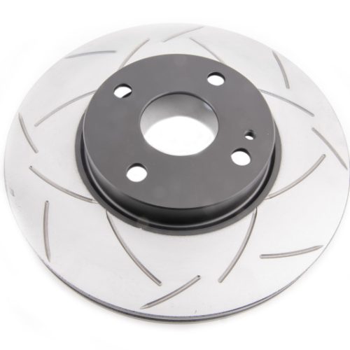DBA Street Series T2 Slotted Rotor for Mazda 2 2011-14 - Front Replacement Brake Rotor - Image 5