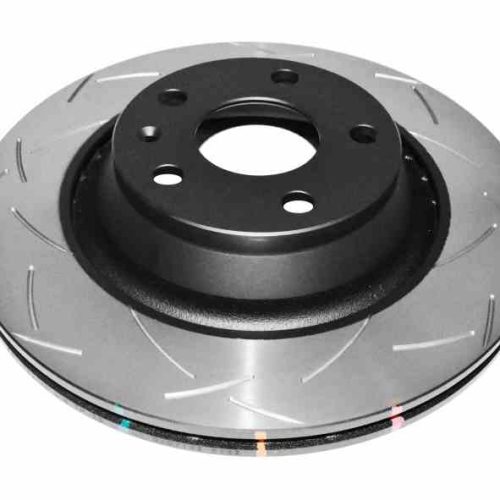 DBA 4000 Series T3 Slotted Rotor for Audi TT Quattro Rear 2008-15 Performance Brake Rotor Replacement