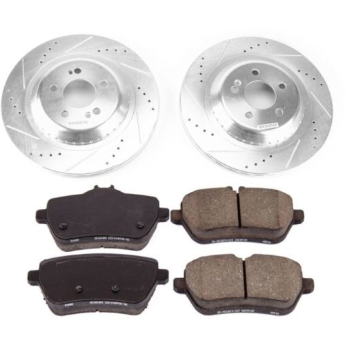 2014-2017 Mercedes-Benz S550 & S550e Rear Z23 Evolution Sport Brake Upgrade Kit - Premium Heavy-Duty Replacement