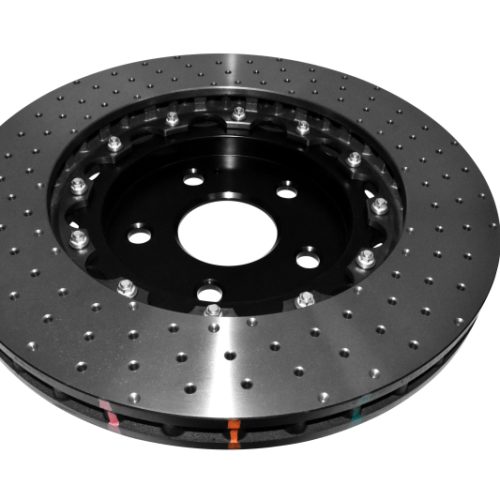 DBA 5000 Series Cross Drilled Rotor Front 2006-08 Jeep Grand Cherokee SRT8 - Premium Replacement - Image 3
