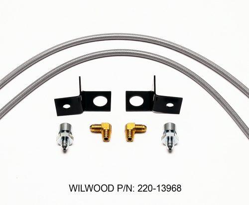 220-13968 Wilwood Flexline Kit Rear for 2007-Jeep JK Drop-in
