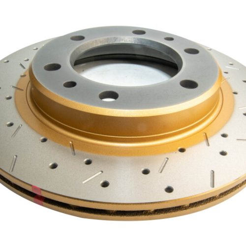 DBA 4000 Series XS Front Slotted and Cross Drilled Rotor for Toyota Land Cruiser 1983-89 - Premium Replacement - Image 5