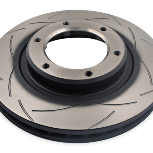 DBA Street Series Rotor for Toyota Land Cruiser and Lexus LX450 1992-2010 - Front Slotted Performance Replacement - Image 6