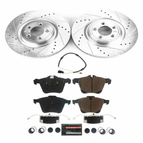 2014-2020 Jaguar F-Type Front Z23 Evolution Sport Brake Upgrade Kit - Premium Replacement