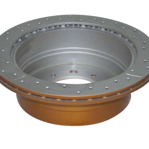 DBA Street Series Rotor for Toyota Land Cruiser and Lexus LX470 1998-2006 Front Drilled & Slotted Replacement - Image 8