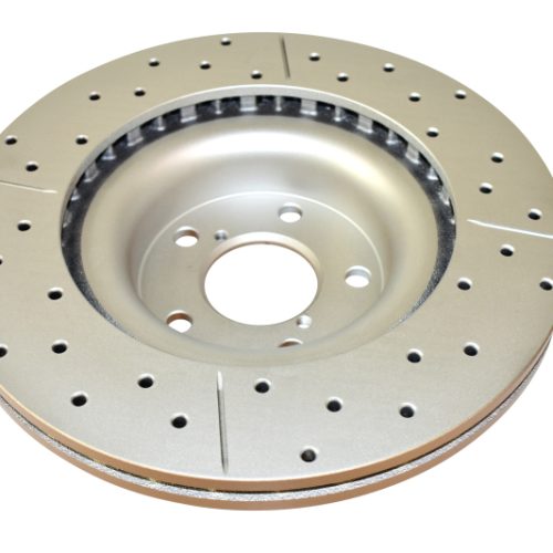 DBA Street Series Cross Drilled and Slotted Brake Rotor for Subaru Legacy, Scion FR-S, and Subaru BRZ 2007-15 - Premium Replacement - Image 2