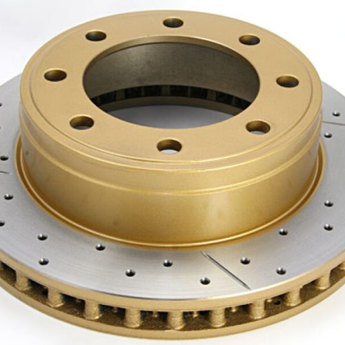 DBA X Street Series Front Drilled and Slotted Rotor for Ford F-250 Super Duty 2002-2004 - Premium Replacement