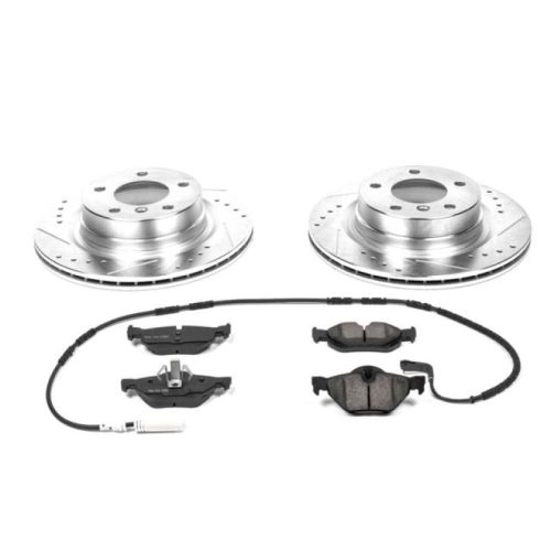 2006-2010 BMW 325i & 328i Rear Z23 Evolution Sport Brake Upgrade Kit - Premium Replacement