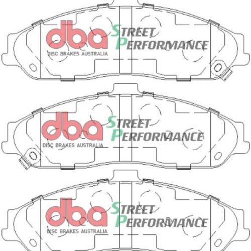 DBA Street Performance Brake Pads Front Fitment for Chevrolet Corvette 2004-2011 - Premium Replacement