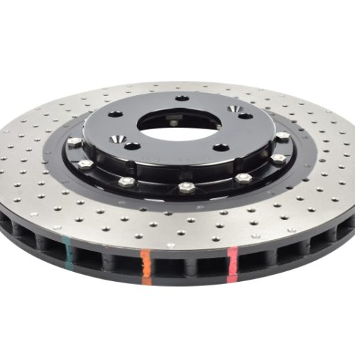 DBA 5000 Series Drilled Rotor for Kia Optima 2011-13 and Hyundai Azera 2012-13 Front Replacement - Image 2