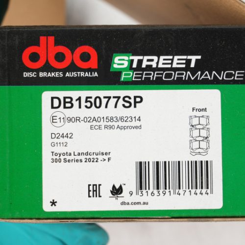 DBA Street Performance Front Brake Pads for Lexus LX600 2022 - Premium Replacement - Image 7