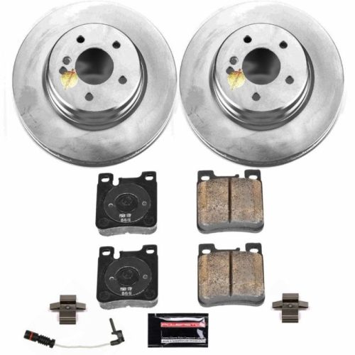 1999-2002 Mercedes-Benz E55 AMG Rear Z23 Evolution Sport Coated Brake Kit - Premium Replacement