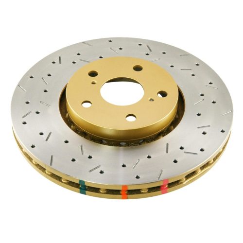 DBA 4000 Series Drilled & Slotted Rotor for Lexus RX330 RX350 RX400h 2004-12 Premium Replacement - Image 3