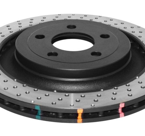 DBA 4000 Series XD Cross Drilled Rear Brake Rotor for Ford Mustang 2015-17 - Premium Replacement - Image 5