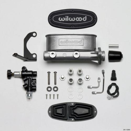 Heavy-Duty Aluminum Tandem Master Cylinder Kit with Combination Proportioning Valve for Automotive and Industrial Use - Image 2
