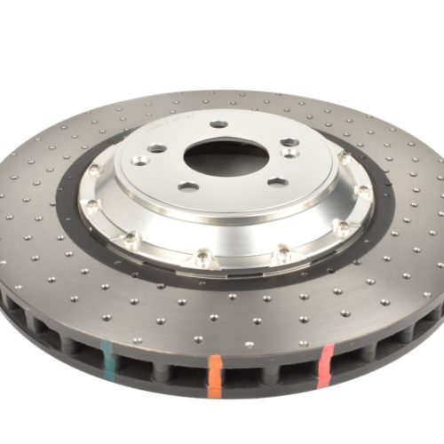 DBA 5000 Series Drilled and Dimpled Front Brake Rotor for Mercedes-Benz C63 S AMG 2016-2021 - Premium Replacement