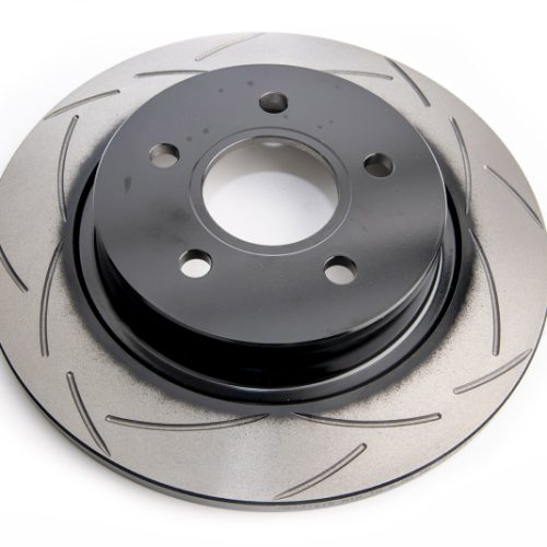 DBA T2 Slotted Street Series Rotor for Ford Focus MK2 '05-'11 Rear - Premium Replacement - Image 6