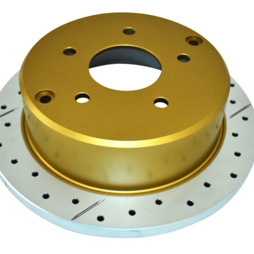 DBA Street Series Rotor for Pontiac GTO 2004 Rear Drilled and Slotted Performance Brake Rotor - Premium Replacement