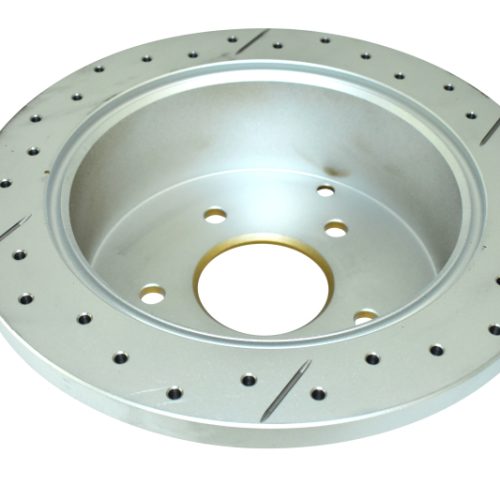 DBA Street Series Rotor for Pontiac GTO 2004 Rear Drilled and Slotted Performance Brake Rotor - Premium Replacement - Image 2