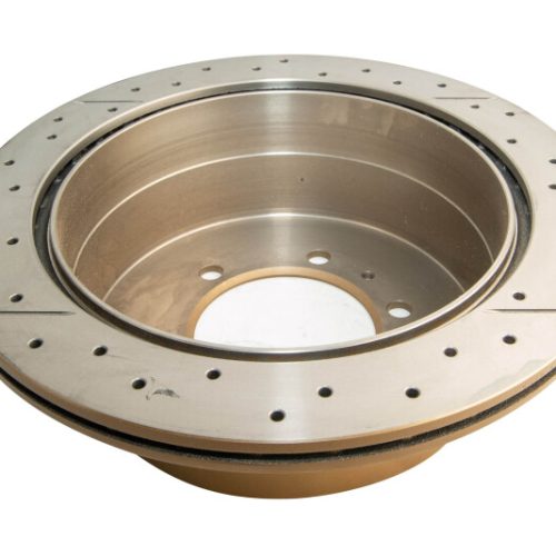 DBA Street Series Rear Drilled and Slotted Brake Rotor for Toyota Land Cruiser and Lexus LX450 1992-97 - Premium Replacement - Image 7