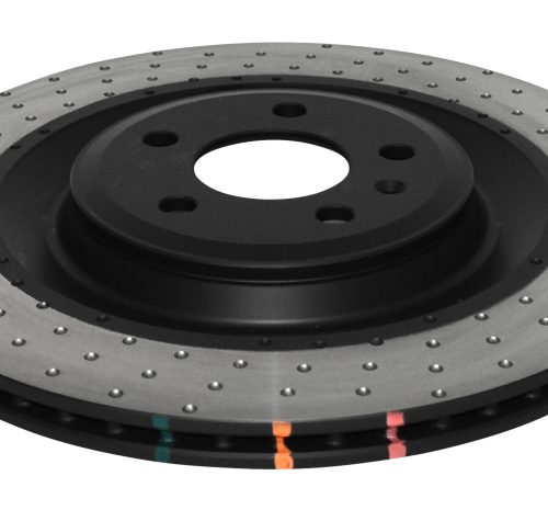 DBA 4000 Series Dimpled Rear Brake Rotor for Audi A8 S8 A6 A7 Quattro 2011-2018 Premium Replacement