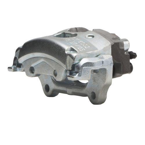 2003-2005 Saab 9-3 OE Replacement Front Left Brake Caliper Silver Zinc Coated - Image 2