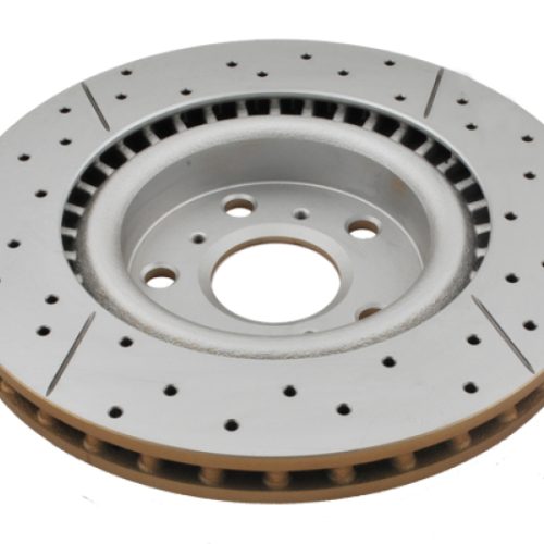 DBA X Street Series Rotor for 2008-09 Pontiac G8 GT 6.0L Front - Performance Drilled and Slotted Brake Rotor for Daily Drivers - Image 7