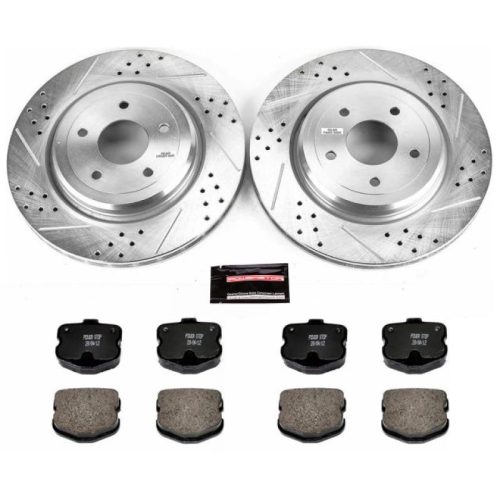 2010-2013 Chevrolet Corvette Rear Z23 Evolution Sport Brake Upgrade Kit - Premium Replacement