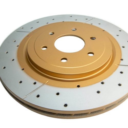 DBA Street Series Cross Drilled and Slotted Rotor for Nissan Pathfinder 2008-2011 Front Replacement