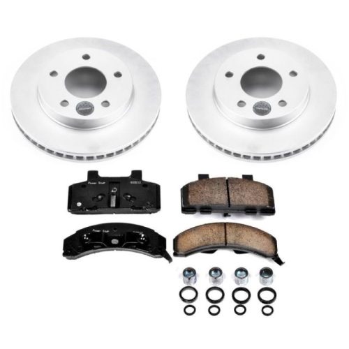 1986-1994 Oldsmobile Delta 88, Pontiac Trans Sport, Silhouette & Cutlass Ciera Heavy-Duty Brake Rotor and Ceramic Pad Assembly - Premium Replacement