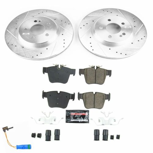 2016-2018 Mercedes-Benz GLC300, GLC43 AMG, C43 AMG Rear Z23 Evolution Sport Brake Upgrade Kit - Premium Heavy-Duty Replacement