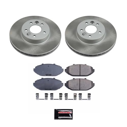 2000-2002 Mercury Grand Marquis Front Semi-Coated Rotor Brake Assembly - Premium Replacement