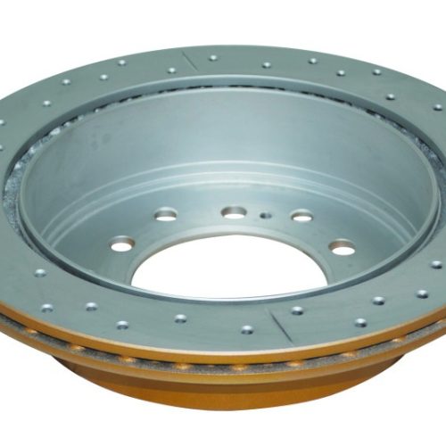 DBA Street Series Rear Drilled and Slotted Rotor for Toyota Land Cruiser 1997-2006 - Premium Replacement - Image 8